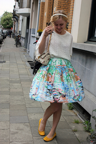 50's inspired look