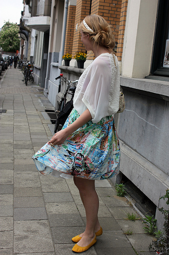 50's inspired look
