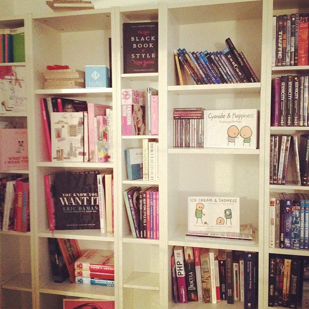 I love our new bookshelves.still in progress but I adore it!