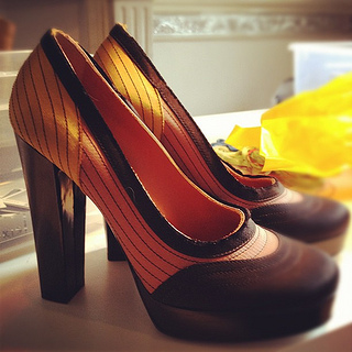 Yayyy! Look who I found! My missing Lanvin pumps!