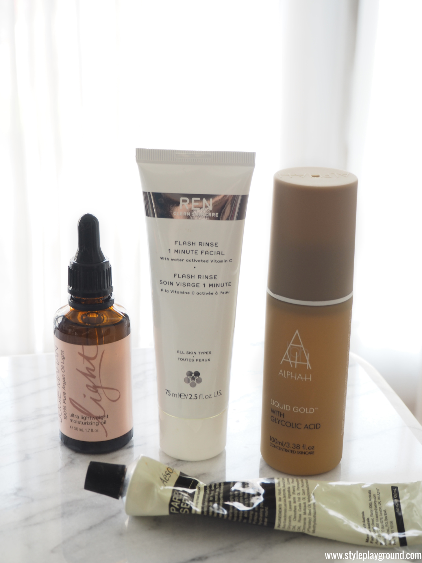 4 products for instant great skin!