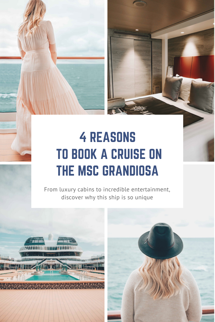 4 reasons to book a cruise on the MSC Grandiosa